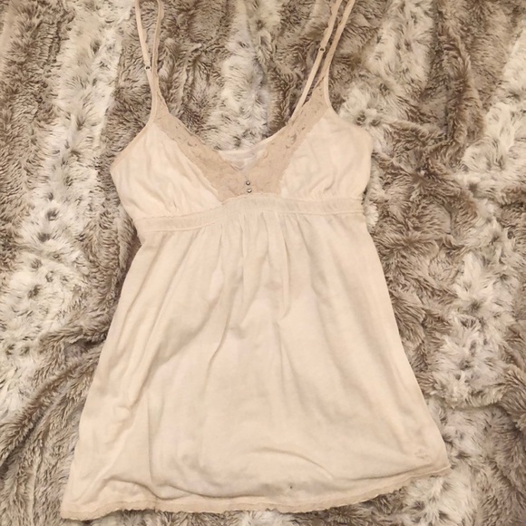 Ivory A&F Top - Picture 2 of 6